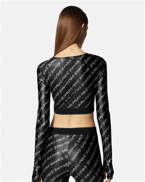 crop top stile versace zara|versace crop top sale.